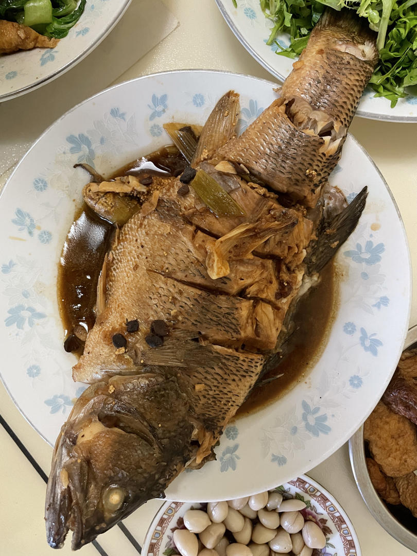 naud做的家炖鲈鱼