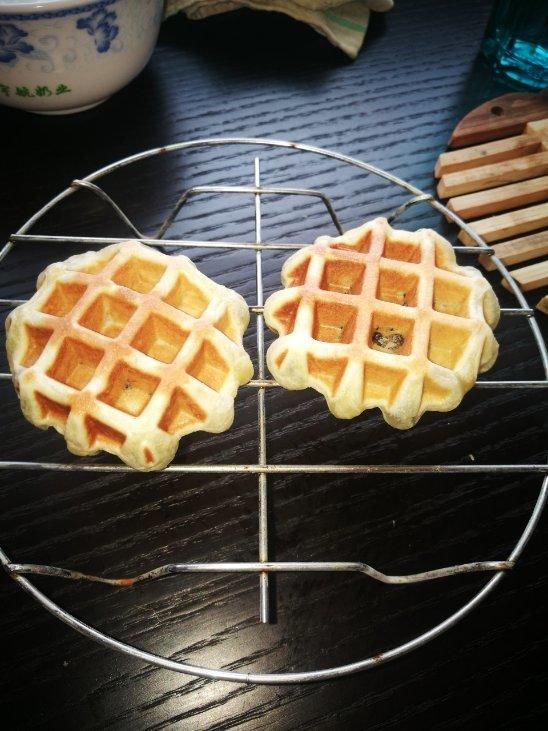紫米华夫饼