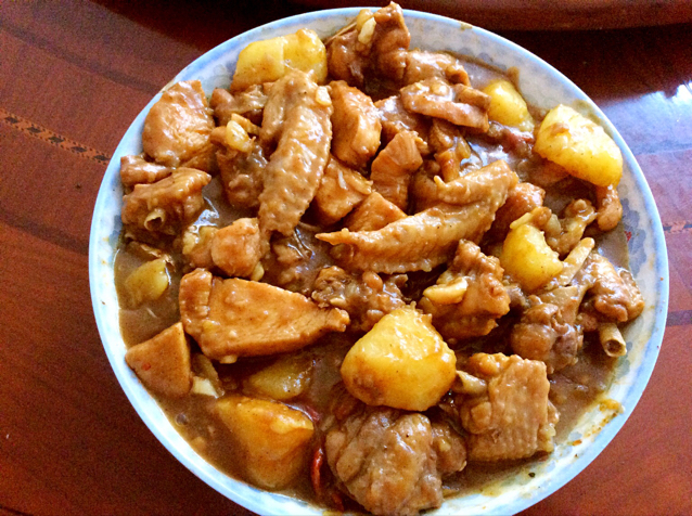 红烧土豆炖鸡腿