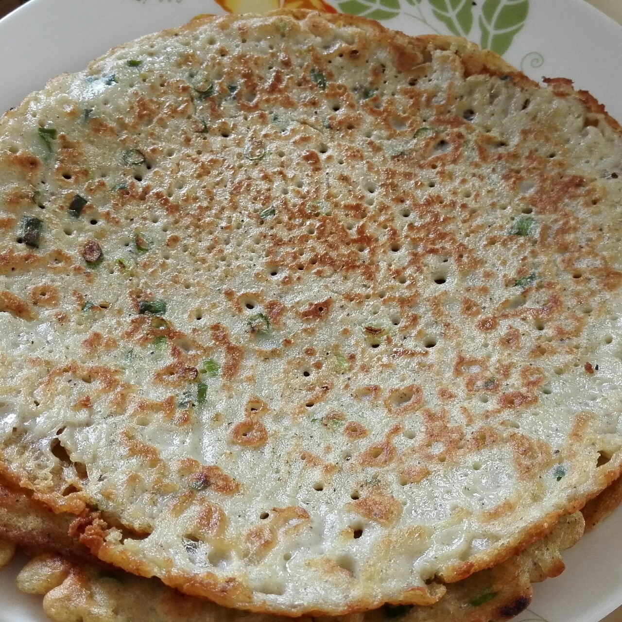 葱花鸡蛋饼