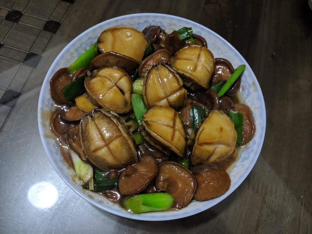 香菇炒鲍鱼