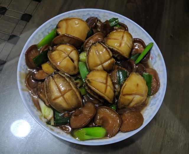 香菇炒鲍鱼