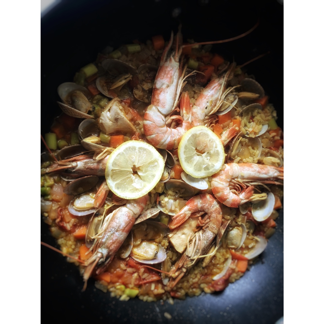 正宗paella 西班牙海鲜饭