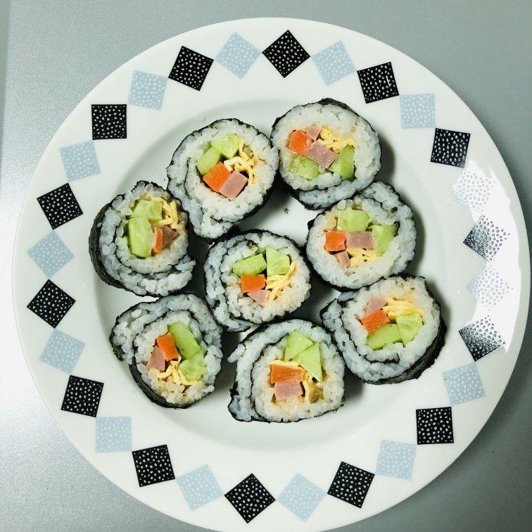 简单的紫菜包饭