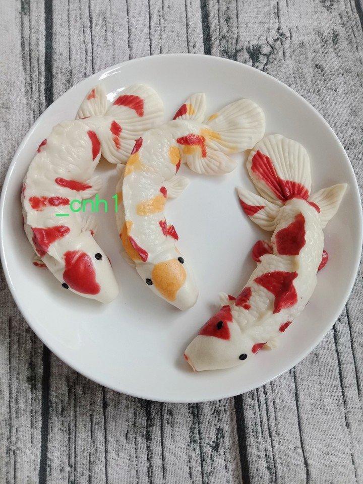 cnh1做的年年有鱼馒头下90福系列e花儿馒头182