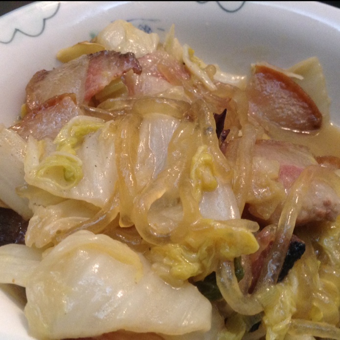 白菜炖粉条