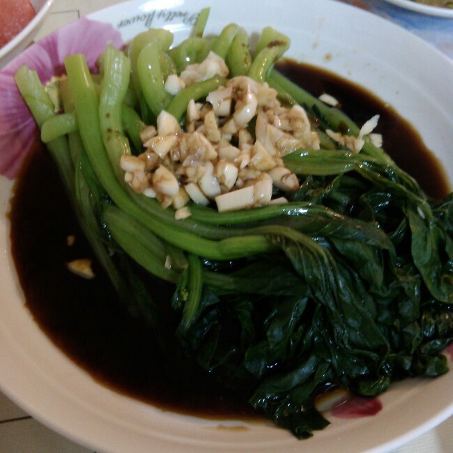 白灼菜心