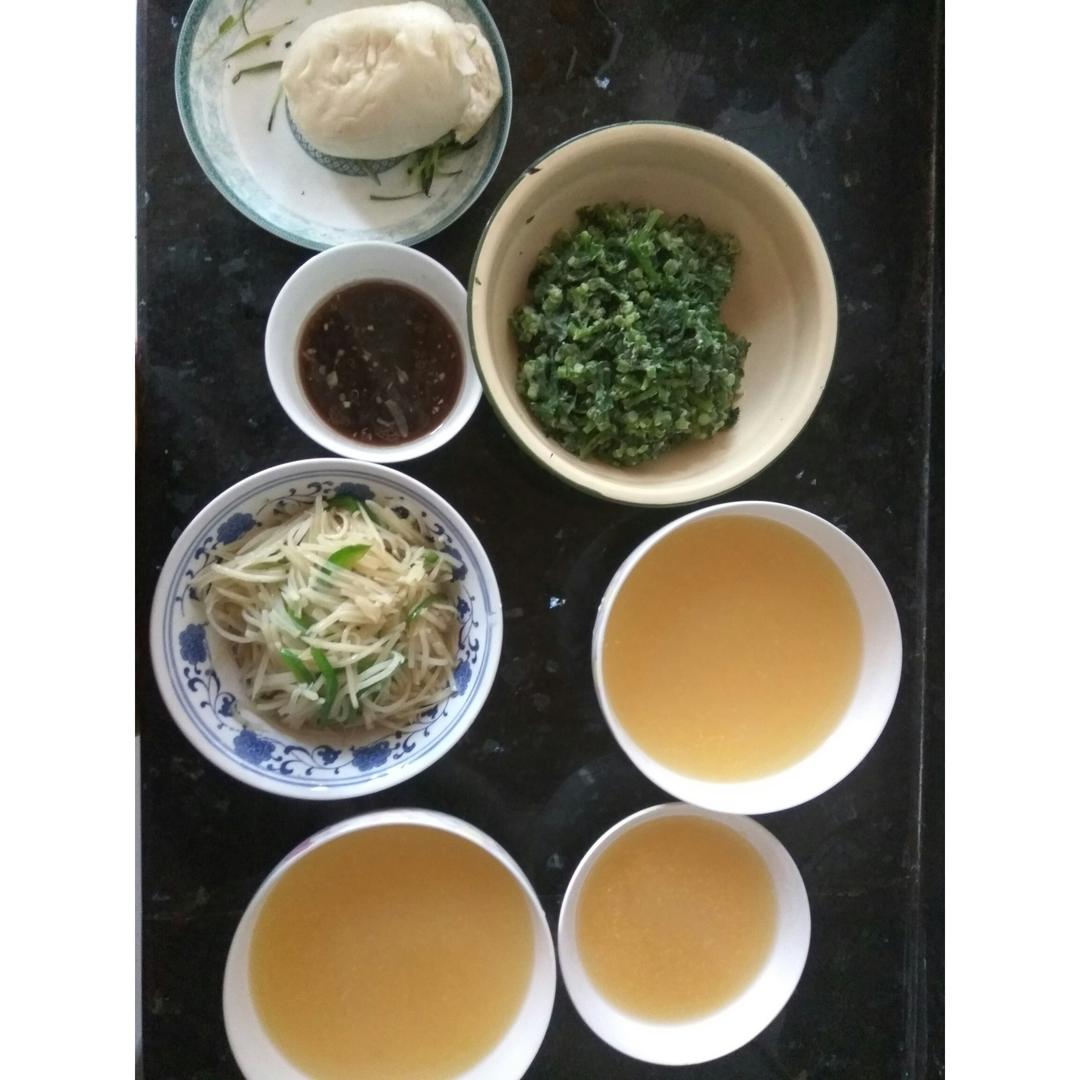 奶奶的菜谱：蒸茼蒿