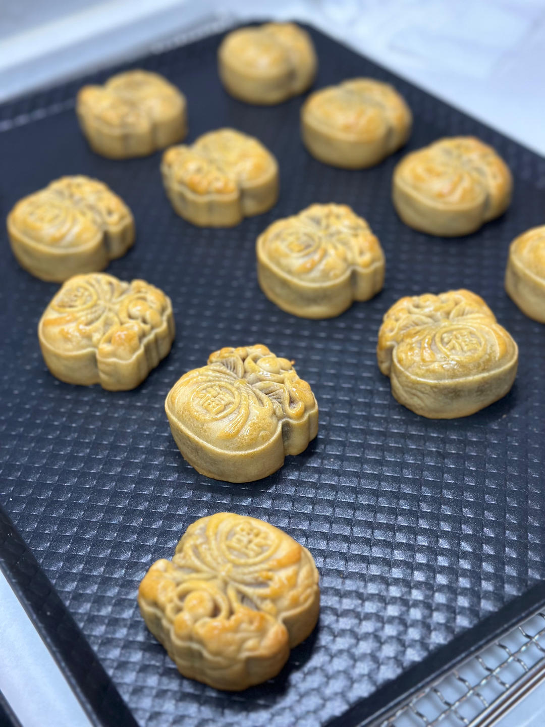 值得珍藏的清晰纹路-广式月饼🥮