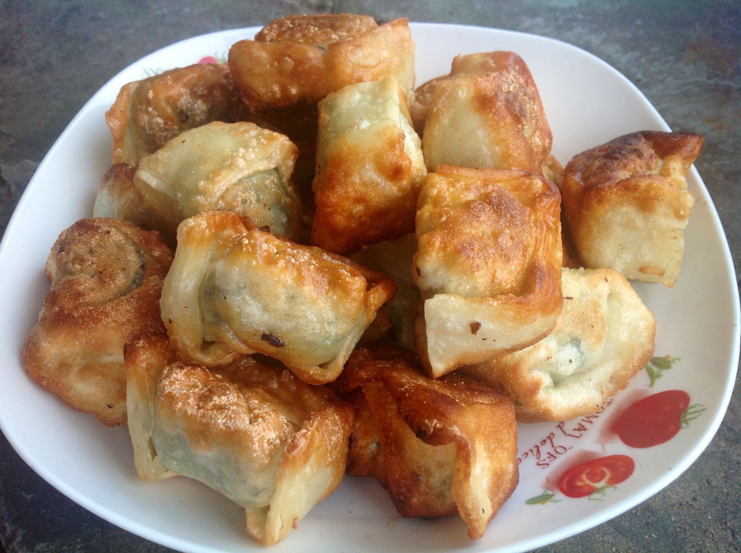 油煎馄饨