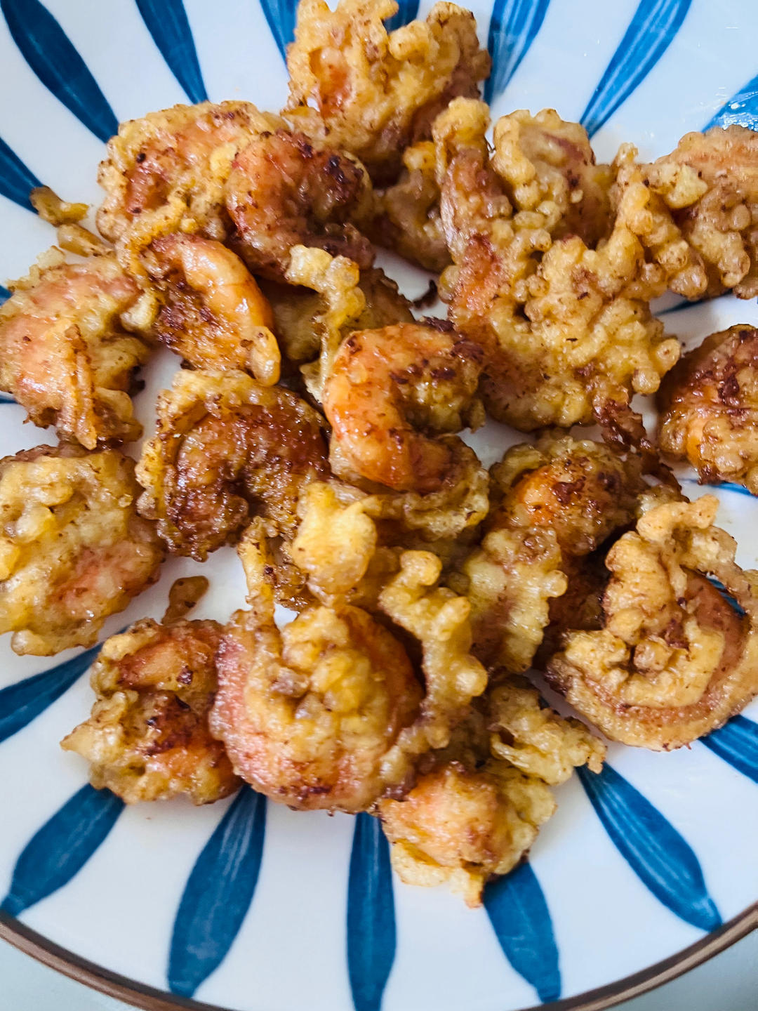 🔥吮指椒盐虾仁，完全不需要厨艺‼️