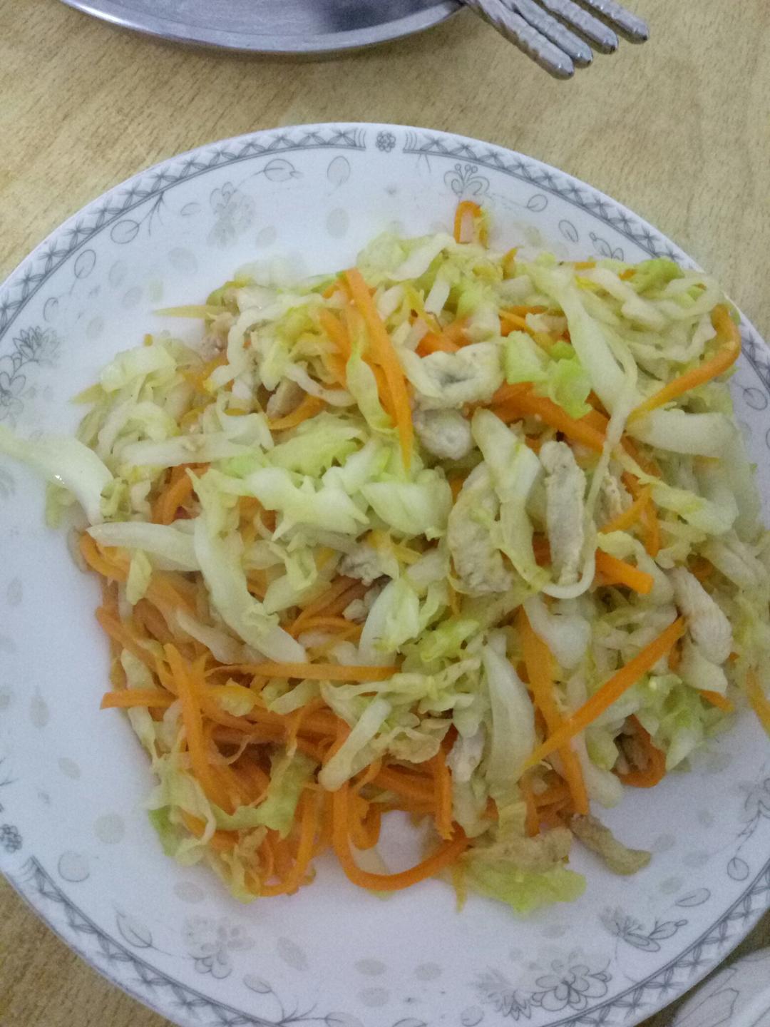 清炒包菜