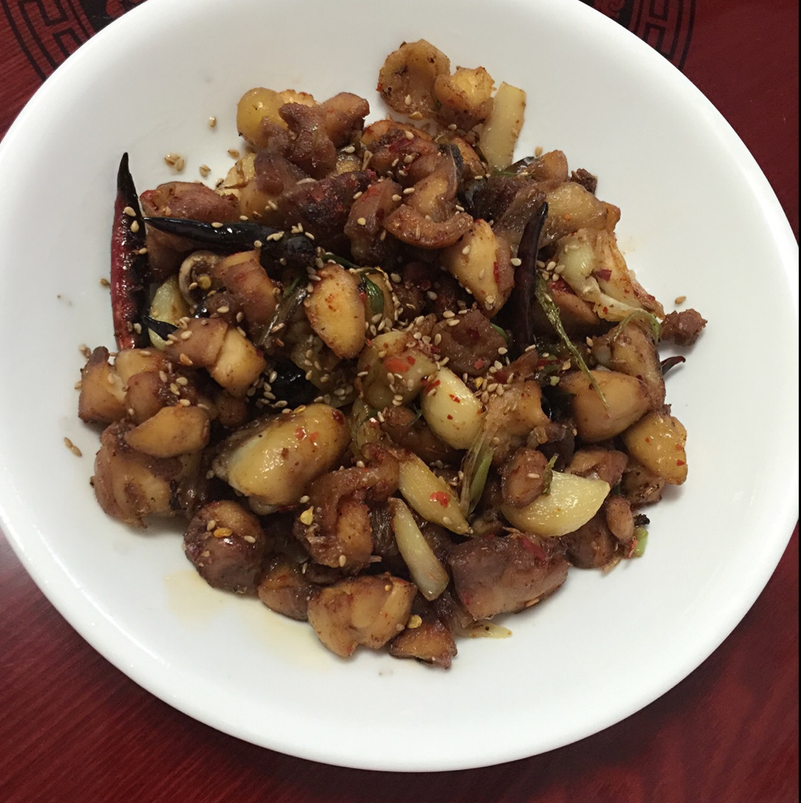 辣炒小鸡丁