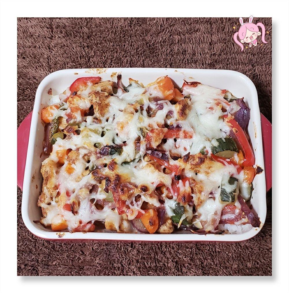 番茄鸡肉浓情焗饭【两人份】
