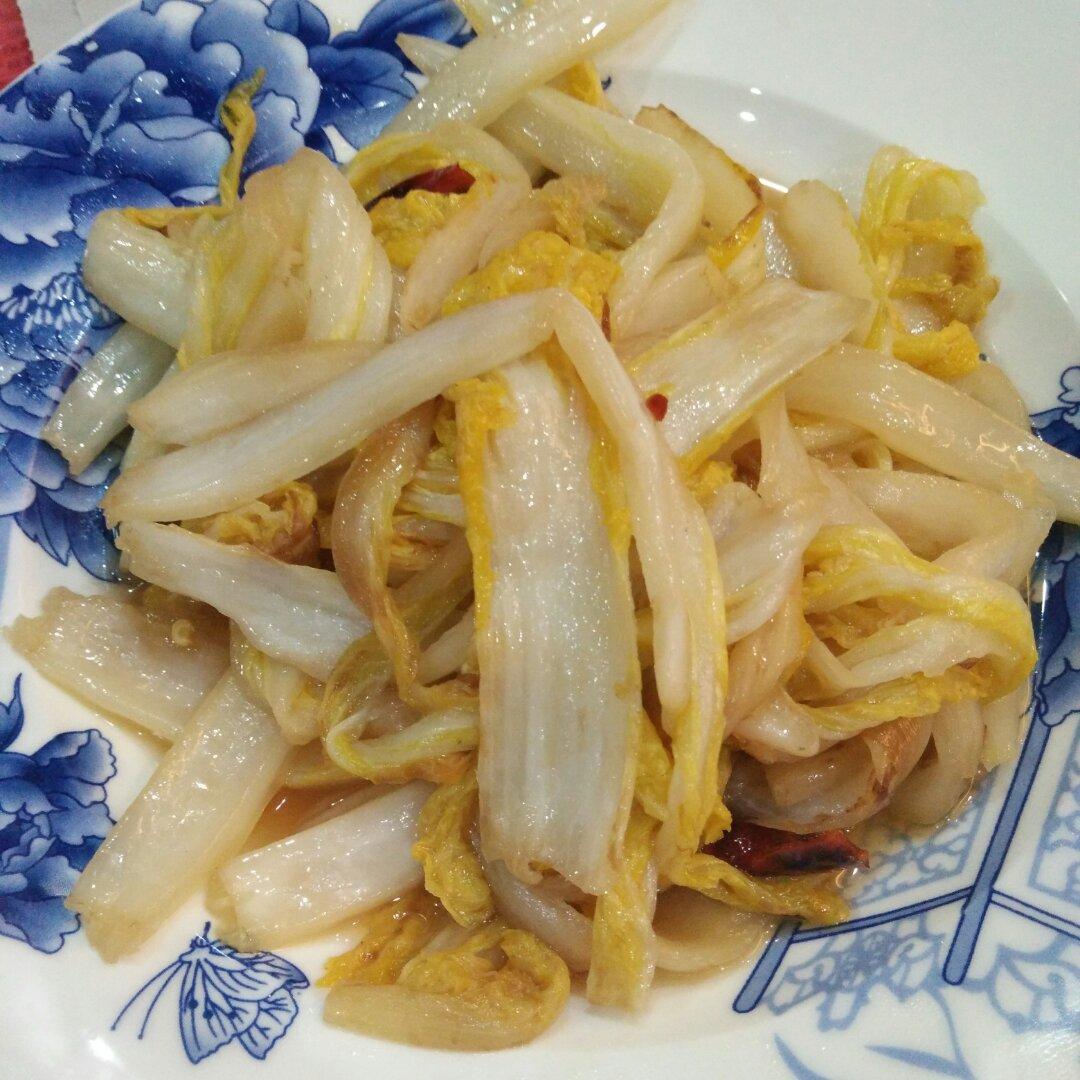 柜子做的醋溜娃娃菜