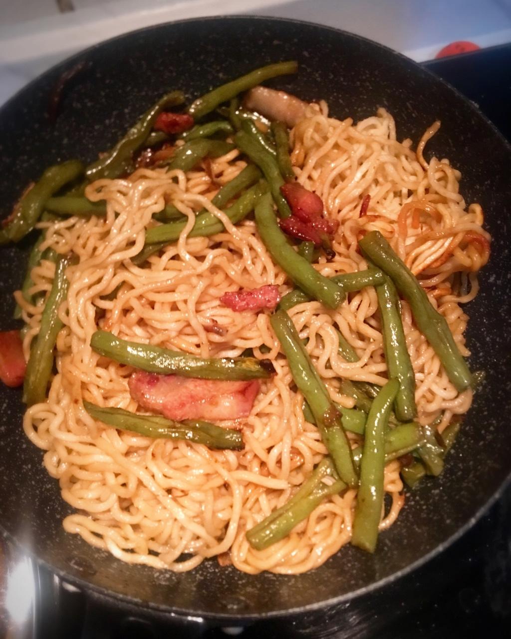 豆角焖面