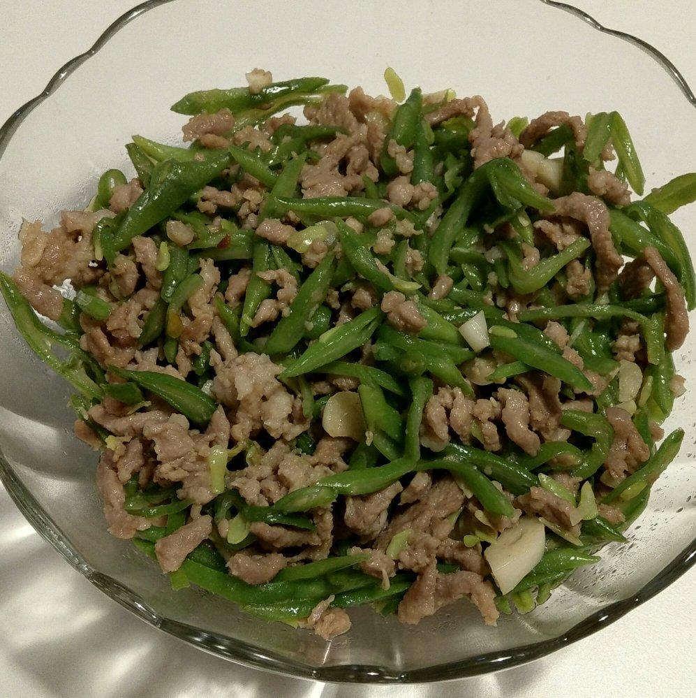芸豆丝炒肉