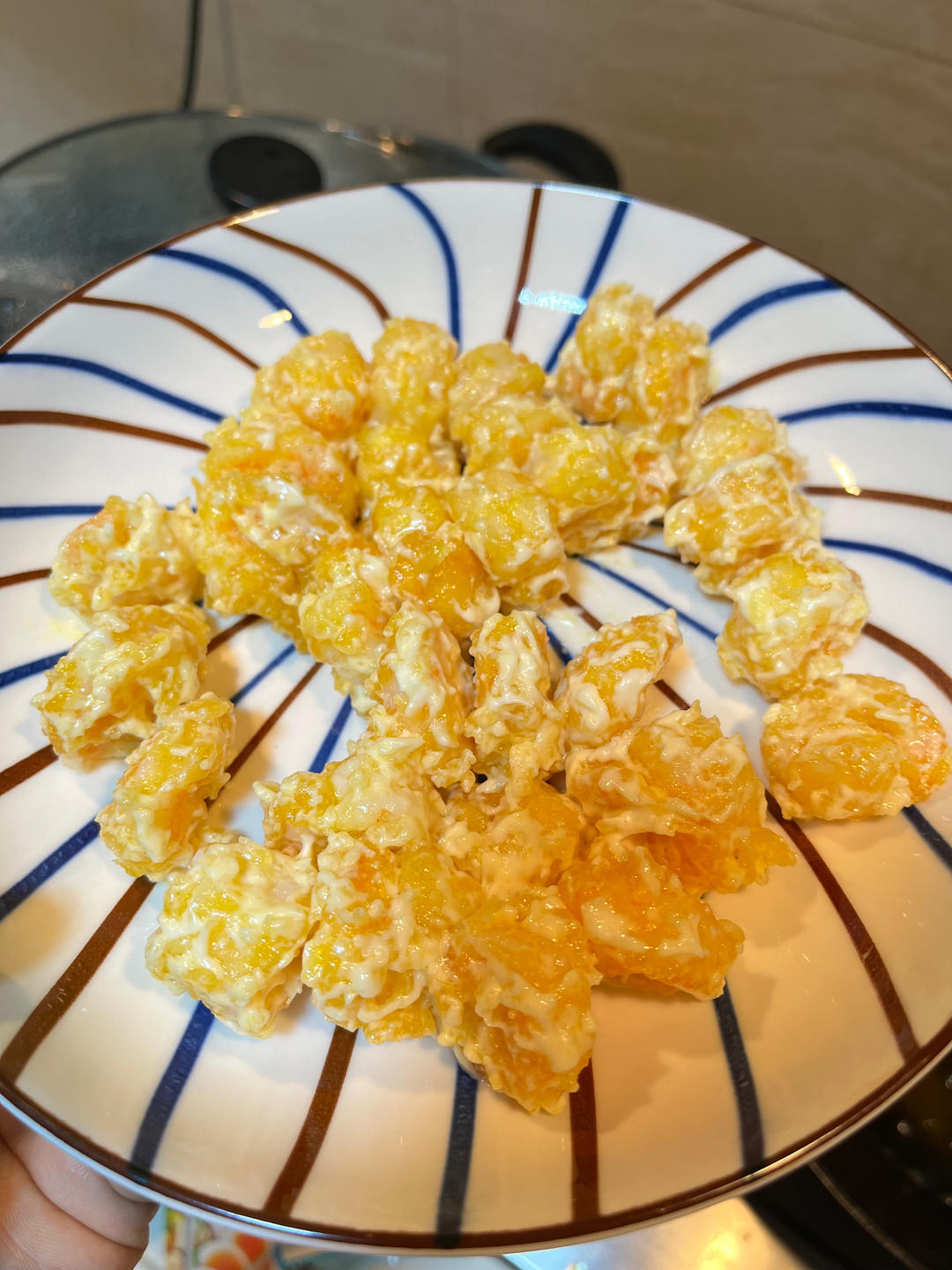 柏悦平替版芥末虾球