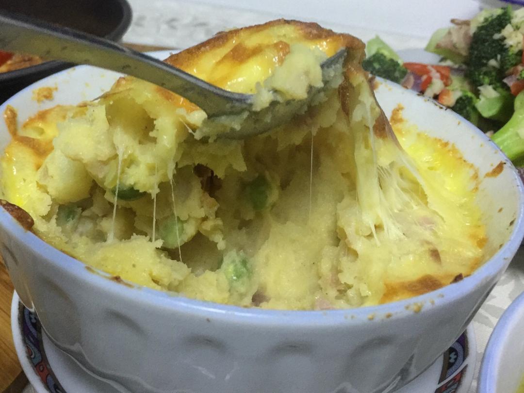 芝士焗土豆泥