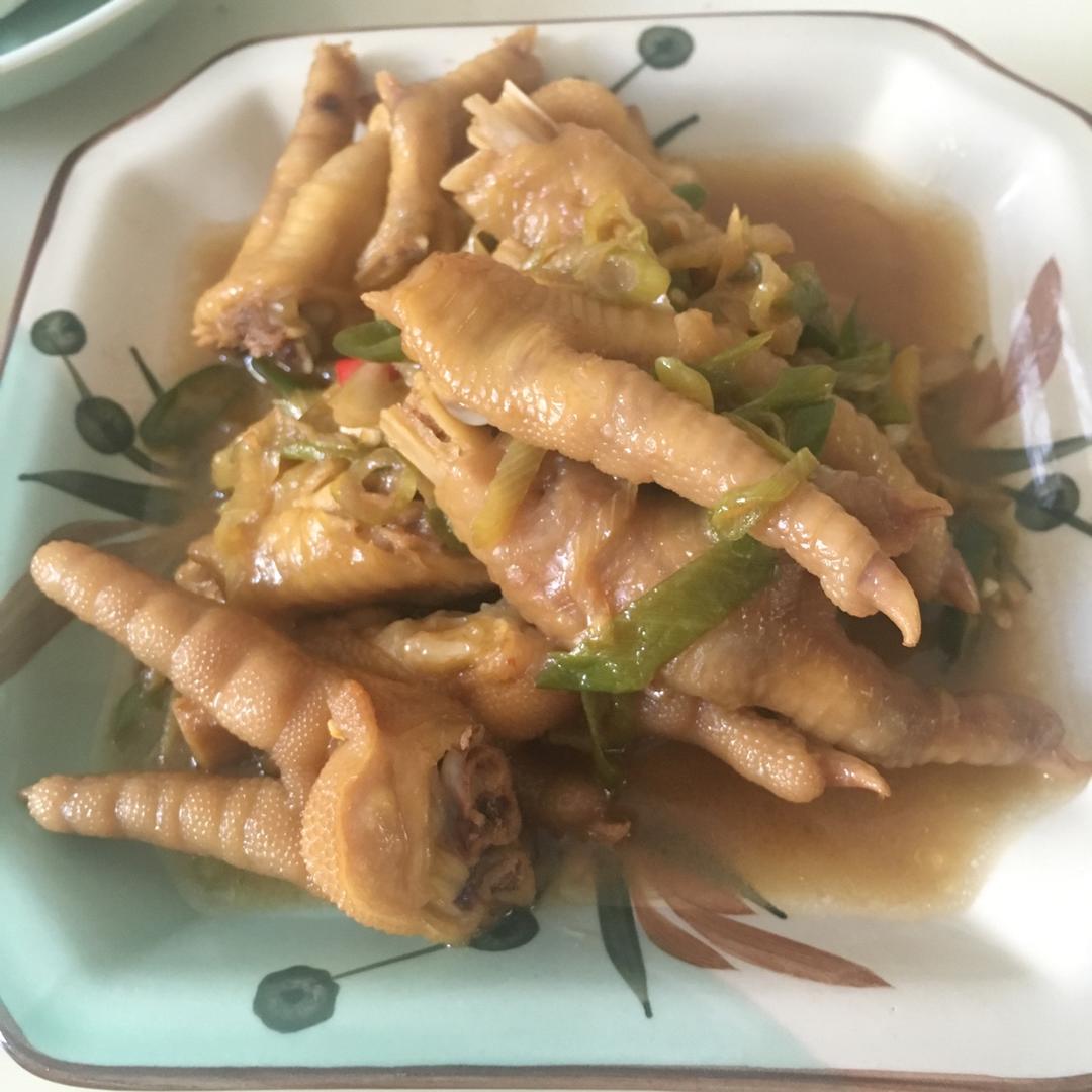 红烧鸡爪