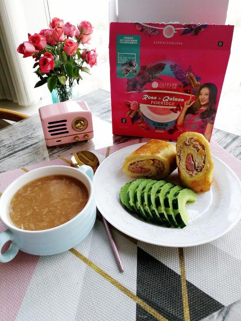 火腿蔬菜吐司卷