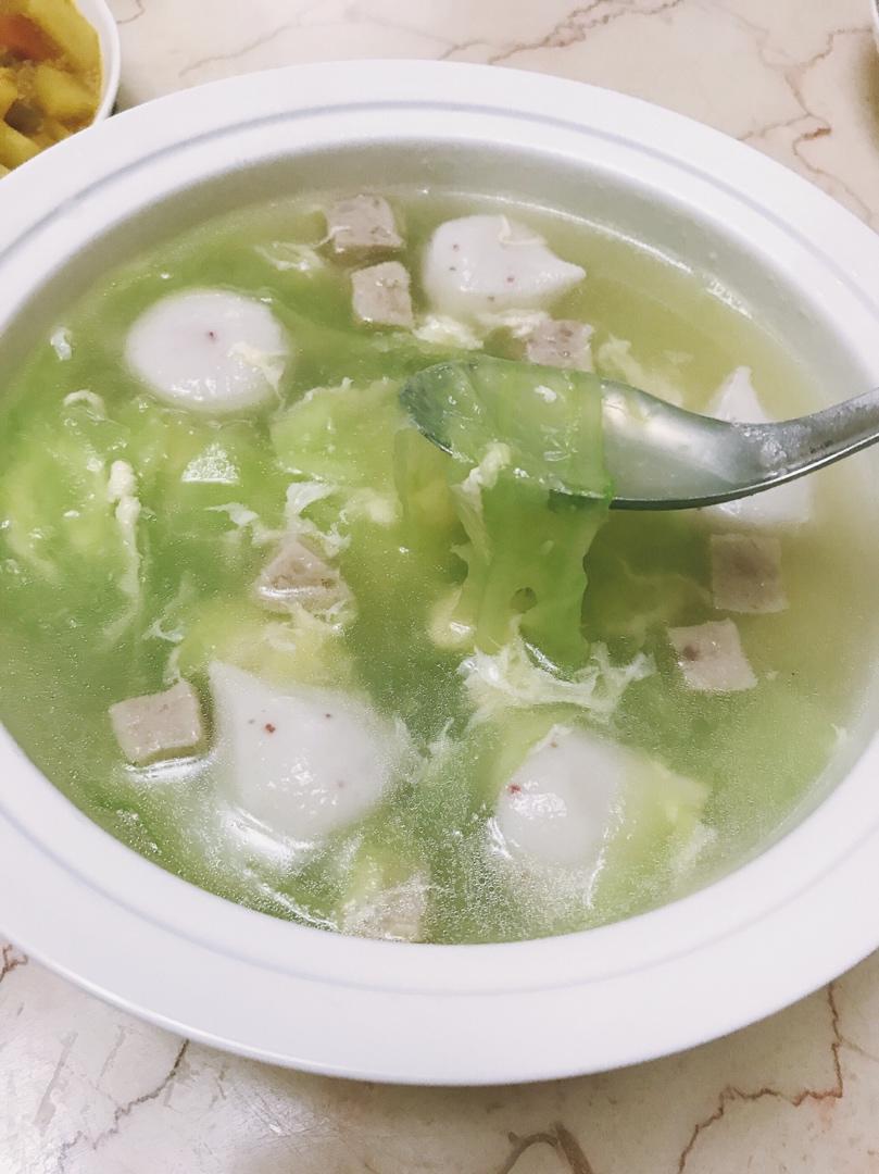 黄瓜鸡蛋汤
