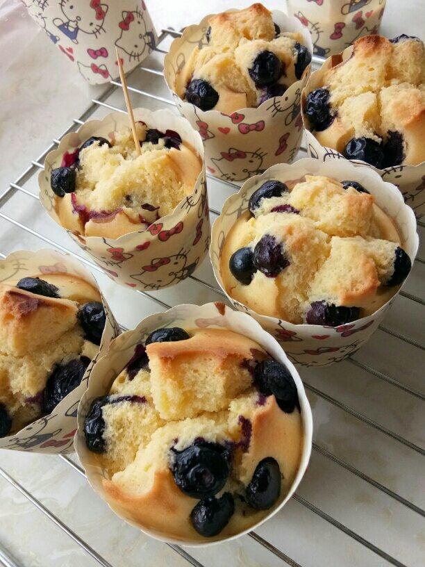 蓝莓玛芬蛋糕 Blueberry Muffin