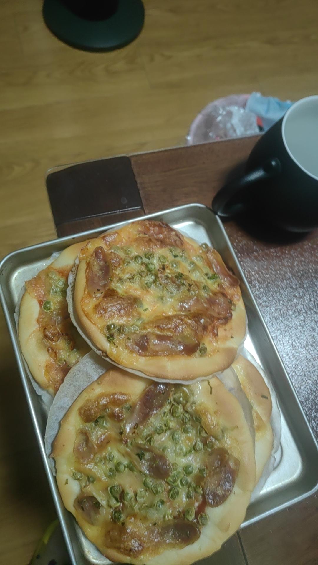 自制厚底披萨面饼