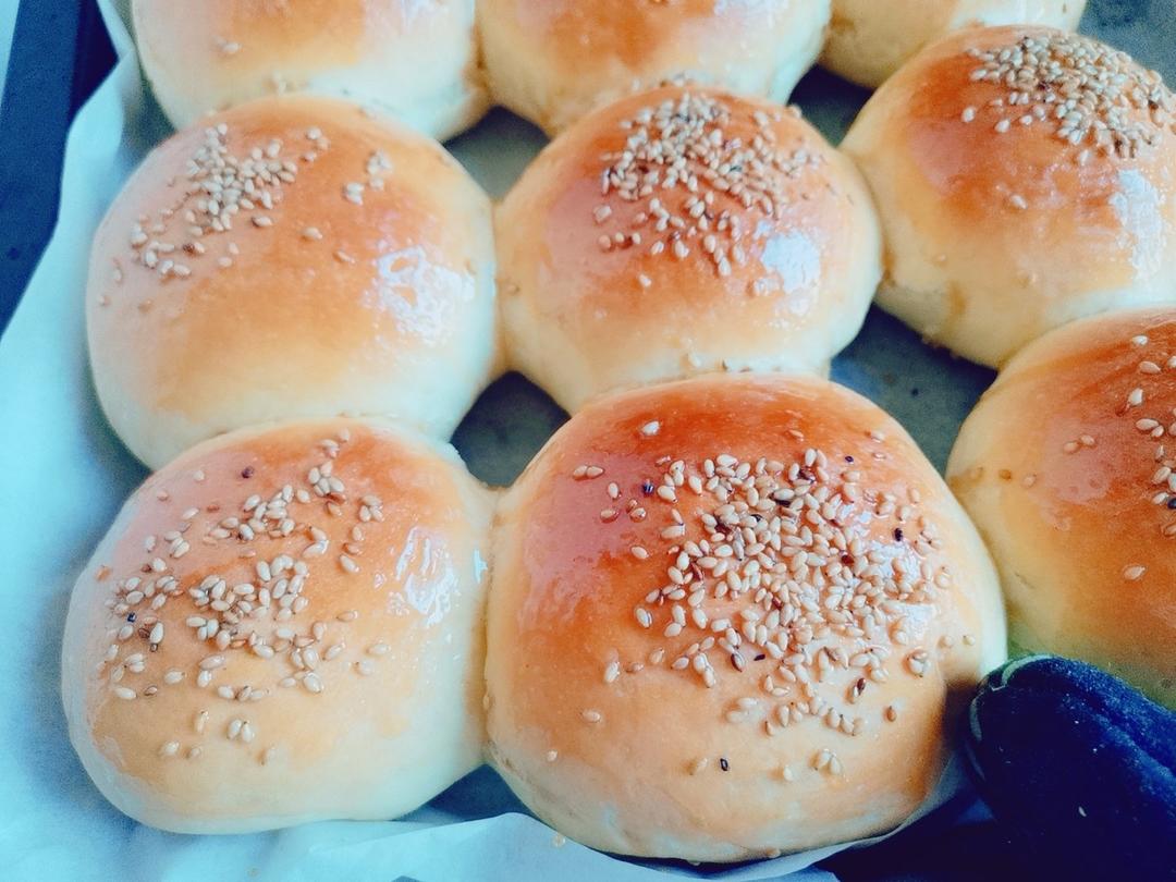 蜂蜜豆沙小餐包〔一次性发酵〕