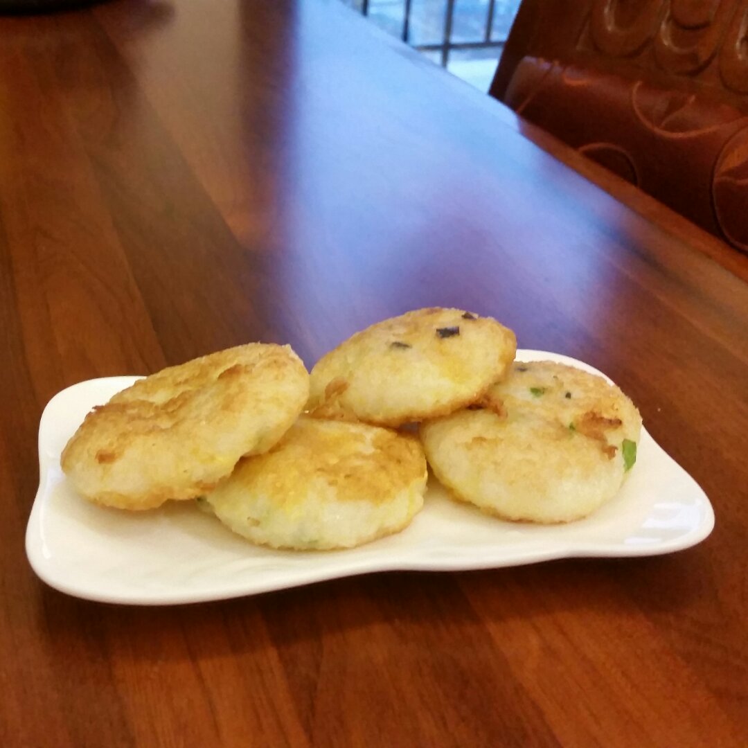 夏眠坤做的香煎米饭饼