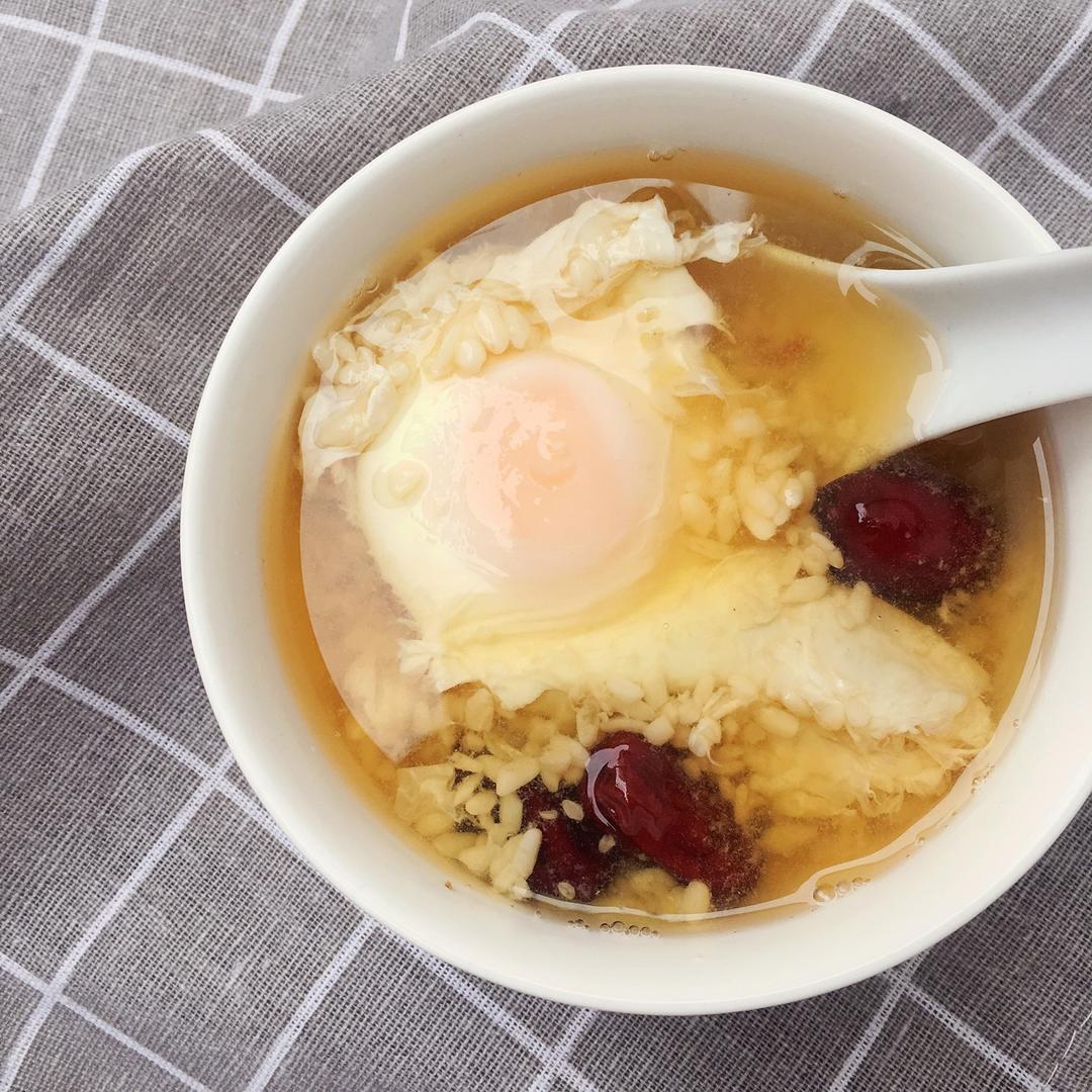 酒酿水波蛋(酒酿系列三）