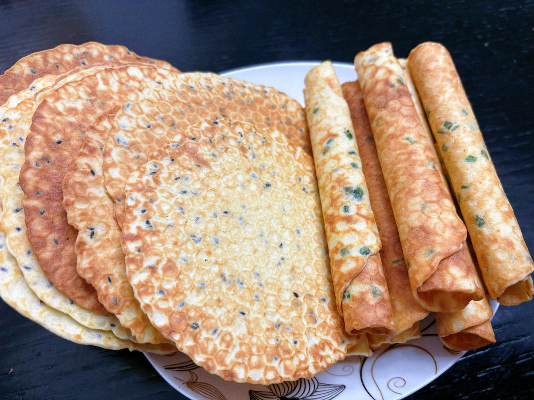 鸡蛋卷 脆皮蛋筒 冰淇淋绝配脆脆脆 无黄油不打发材料简单