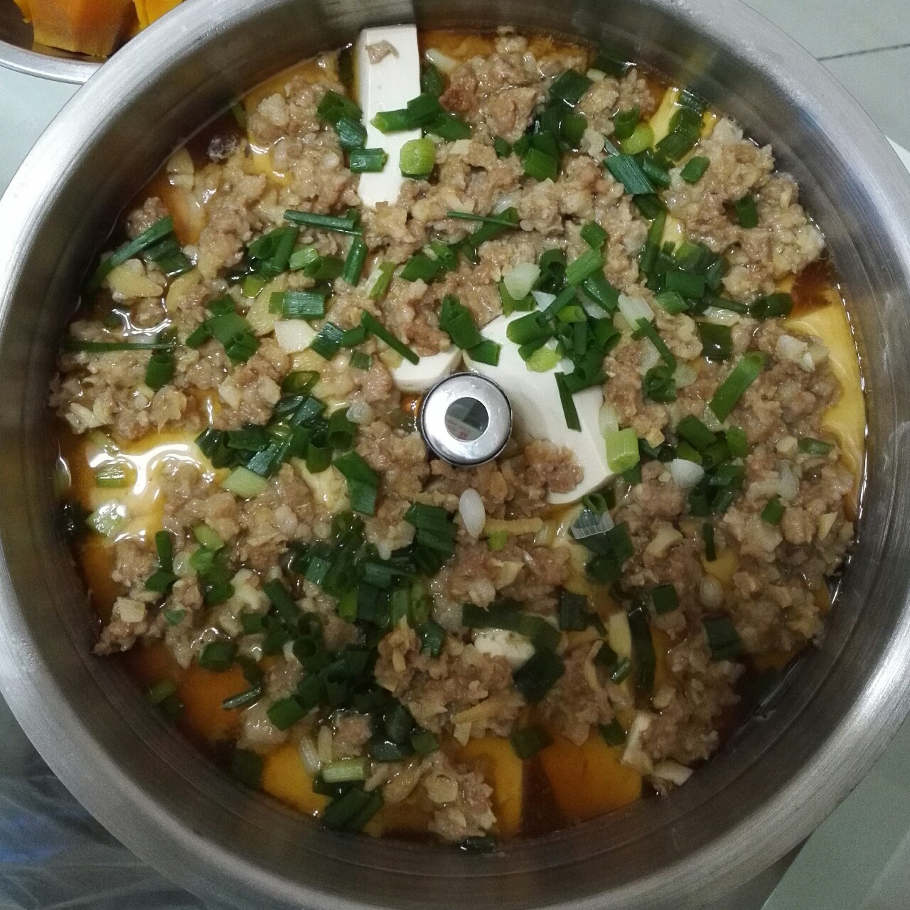 排骨蒸豆腐