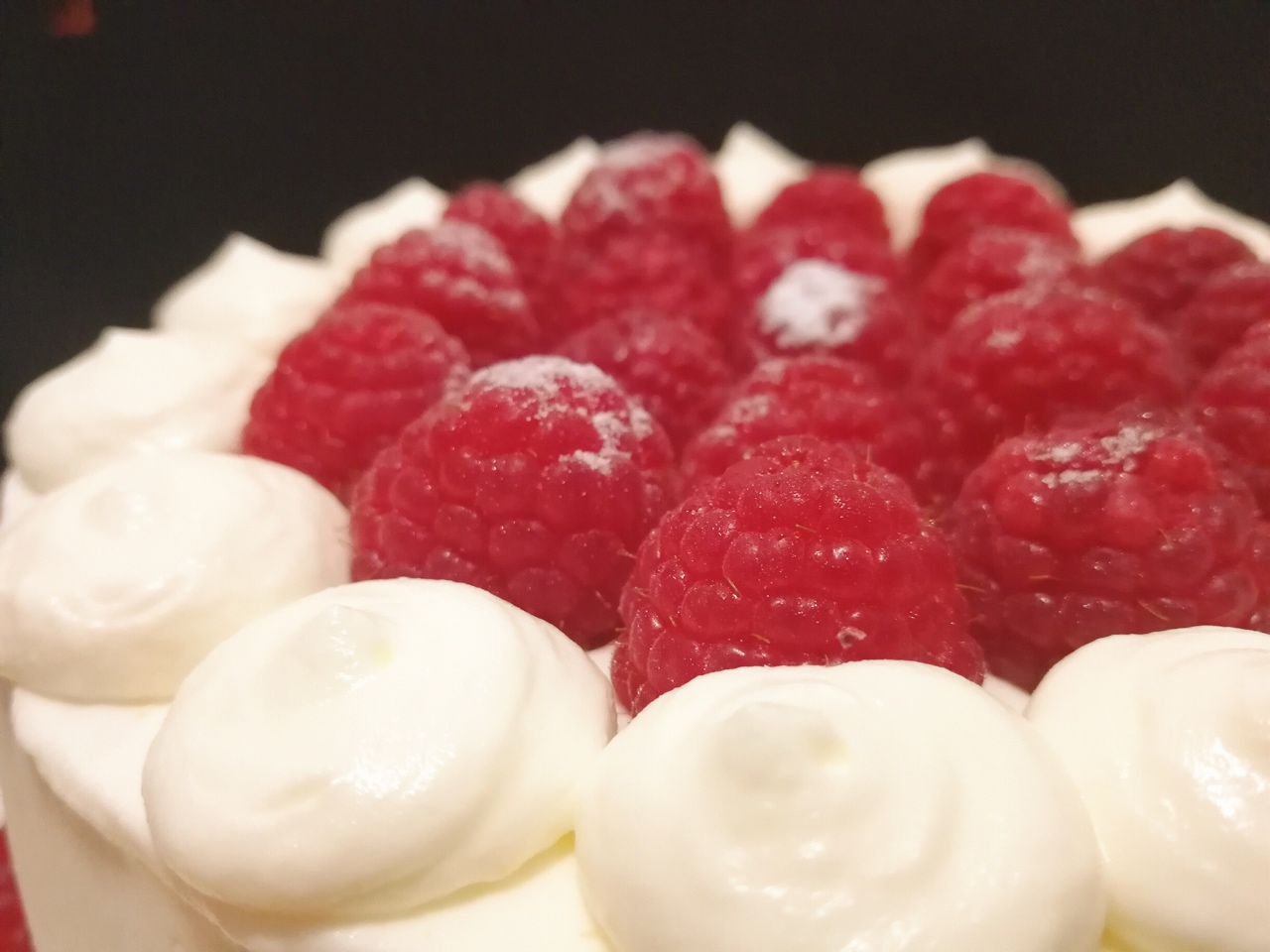 树莓蛋糕（低糖版）