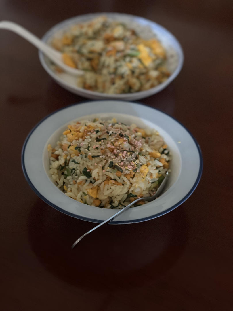 超豪华的海胆炒饭～