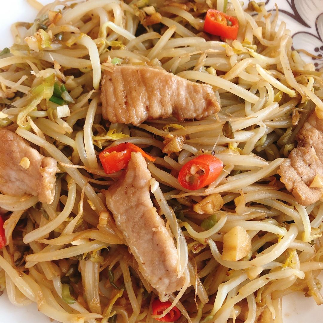 素炒豆芽（东北版）