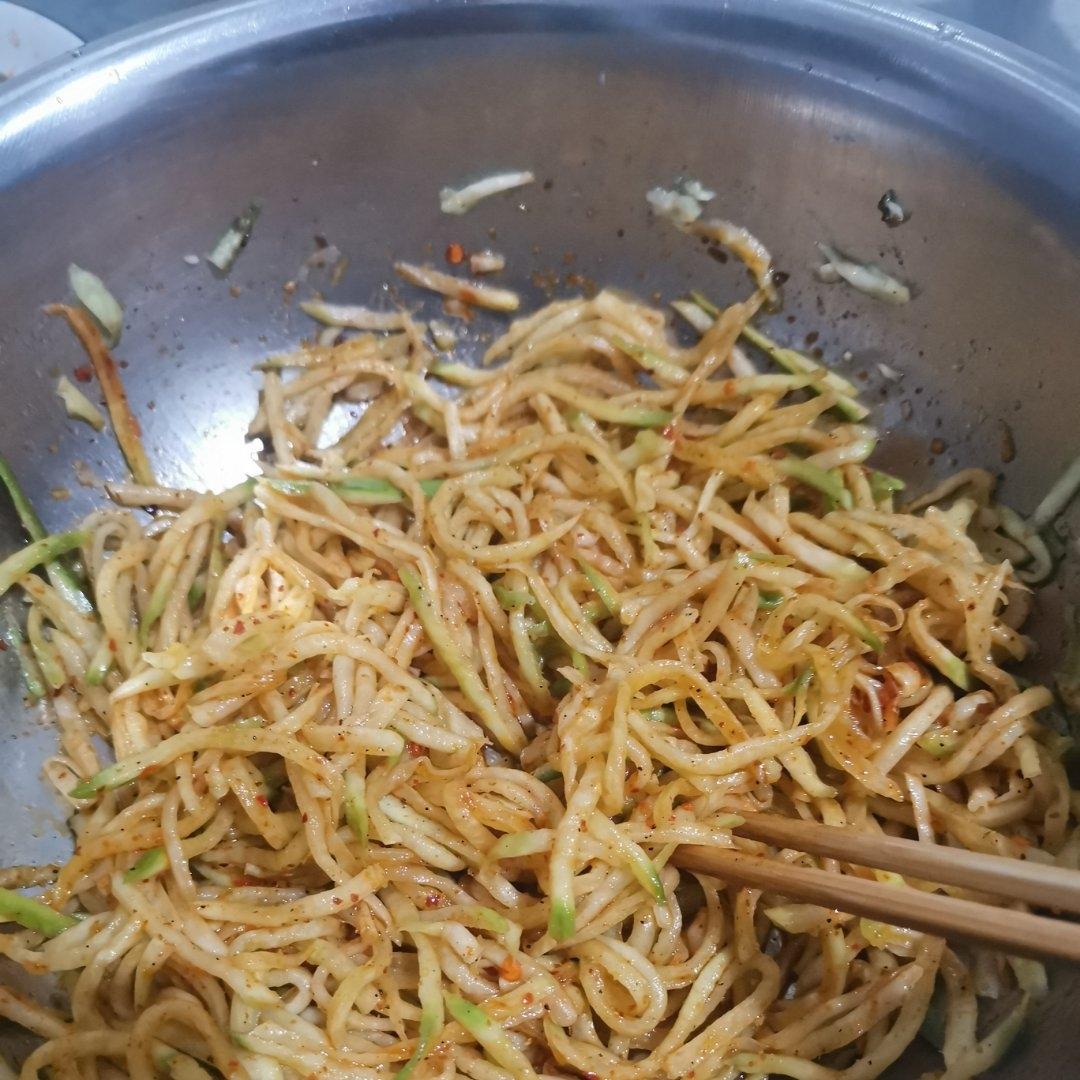 清爽下饭菜～川味凉拌萝卜丝