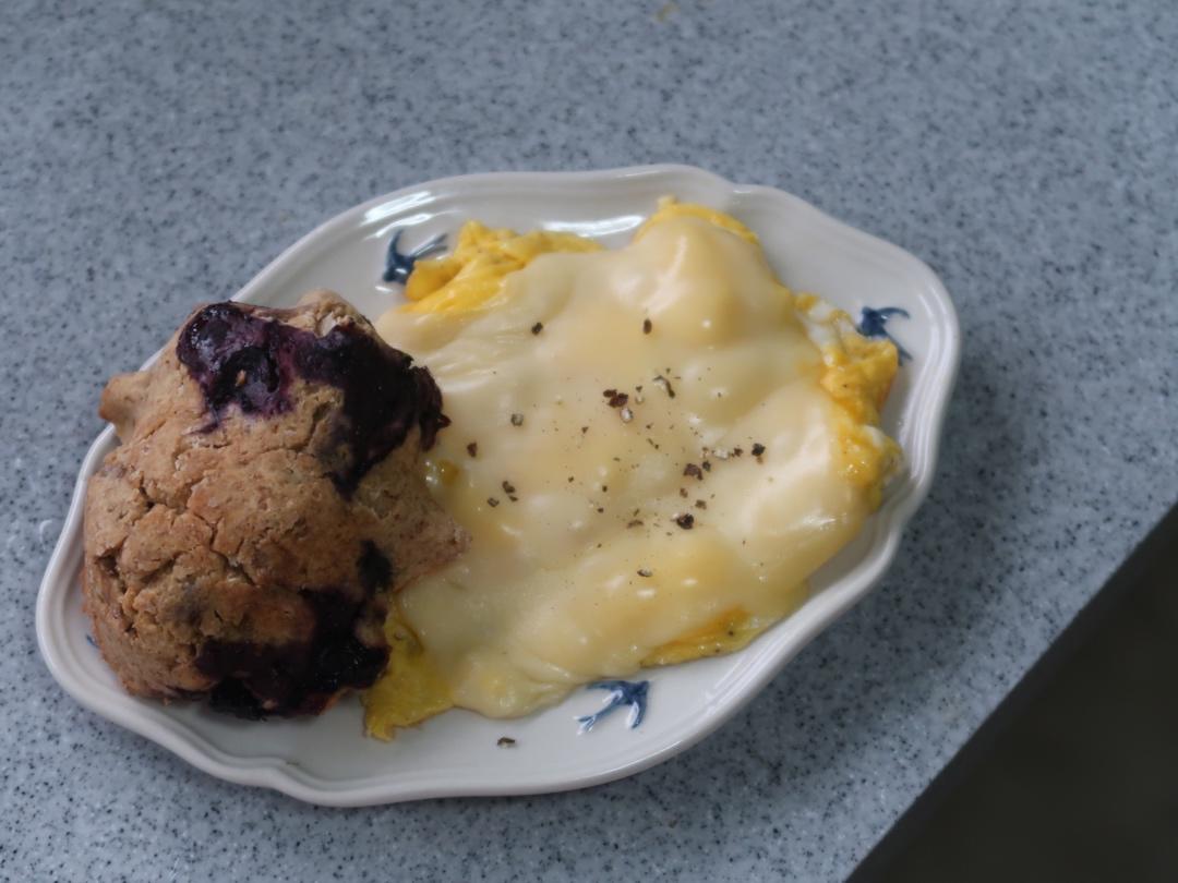 黑莓全麦早餐司康丨健康·烘焙<好好吃饭2>