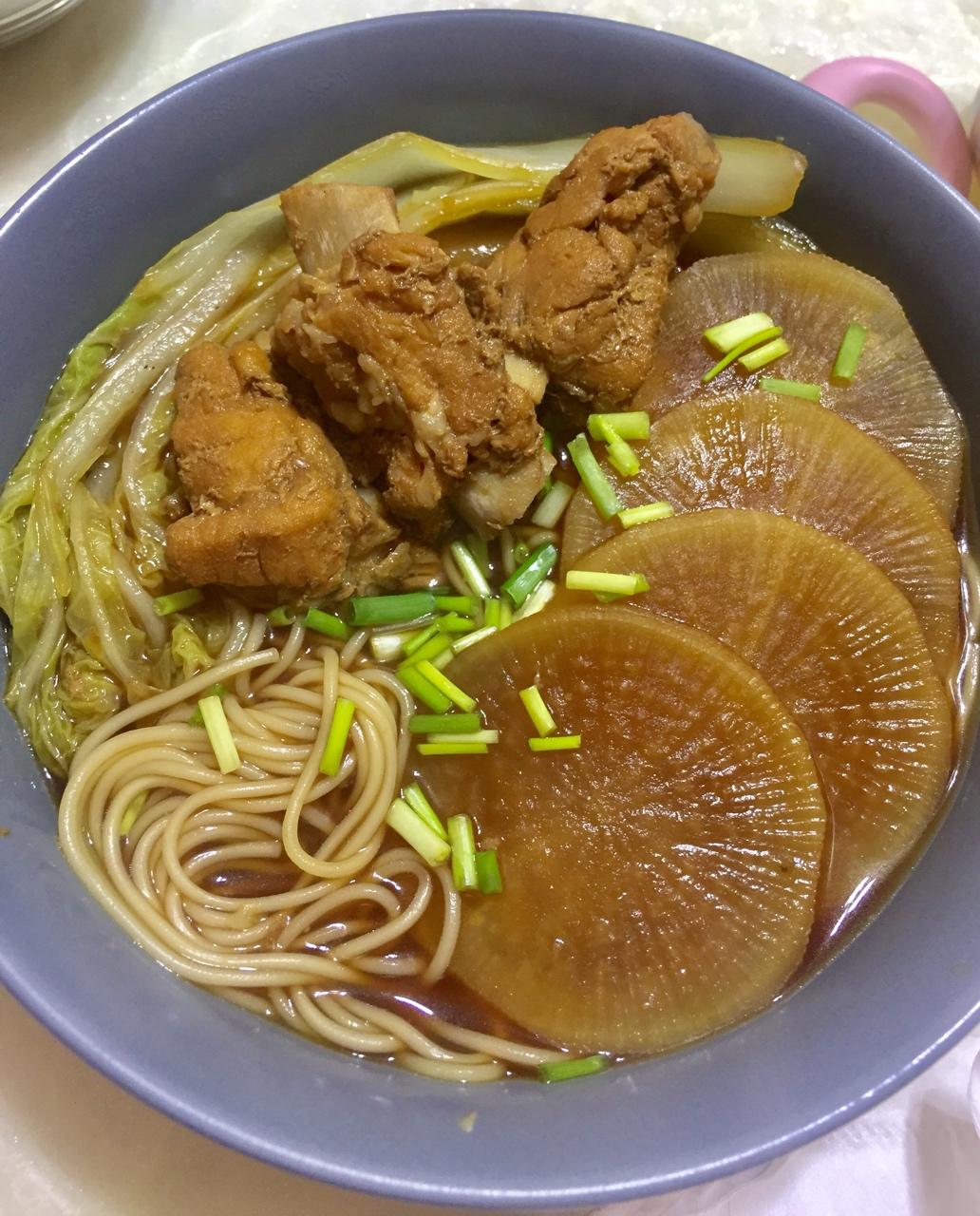 排骨面