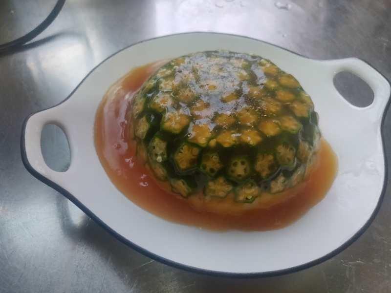 秋葵土豆泥
