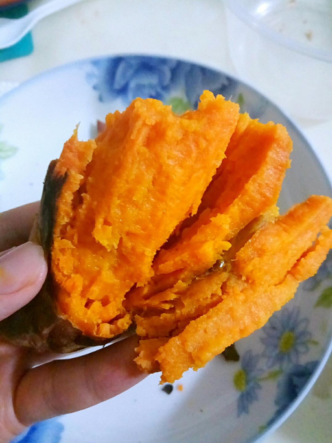 烤地瓜（烤箱初试）