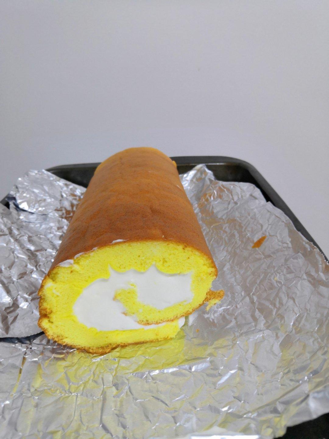 不开裂，不掉皮完美原味蛋糕卷