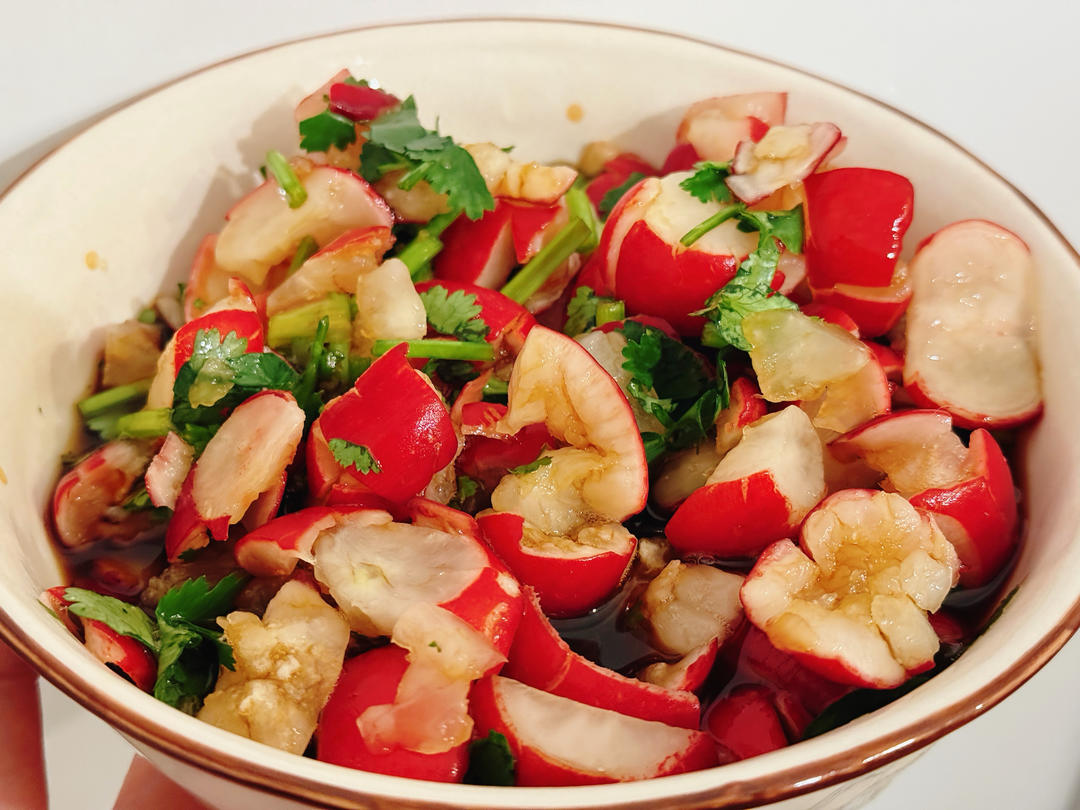 凉拌樱桃小萝卜