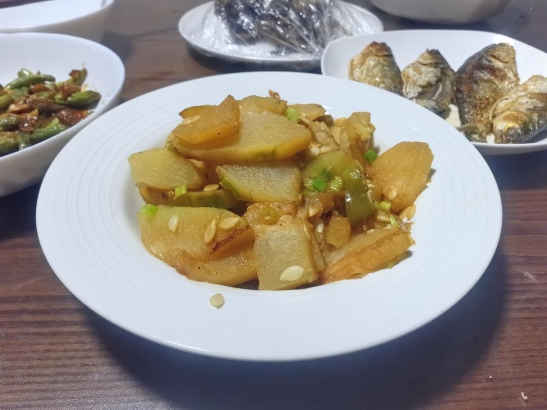 素炒冬瓜