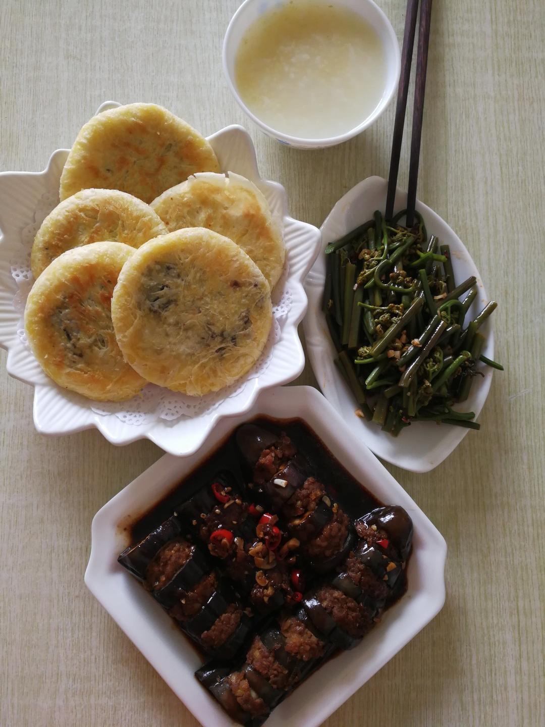 发面油酥小糖饼