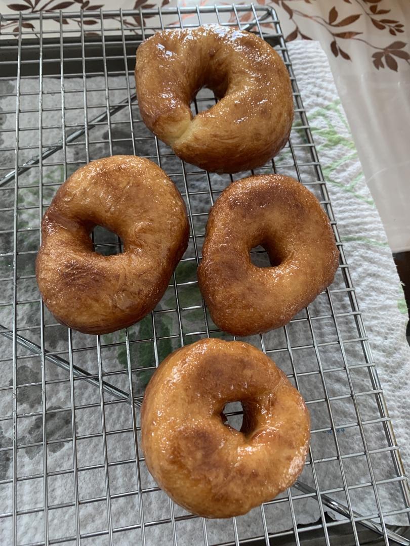 砂糖甜甜圈，不用烤箱甜蜜松软好好吃