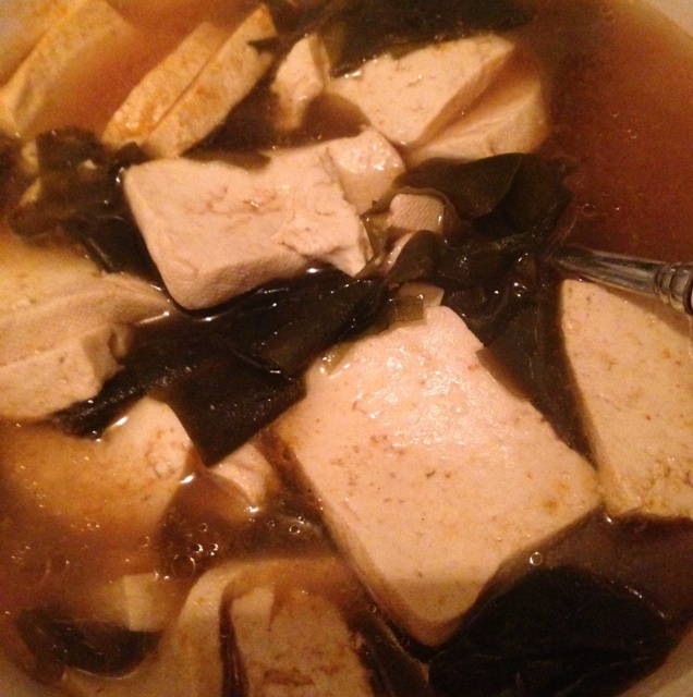 大酱海带豆腐汤
