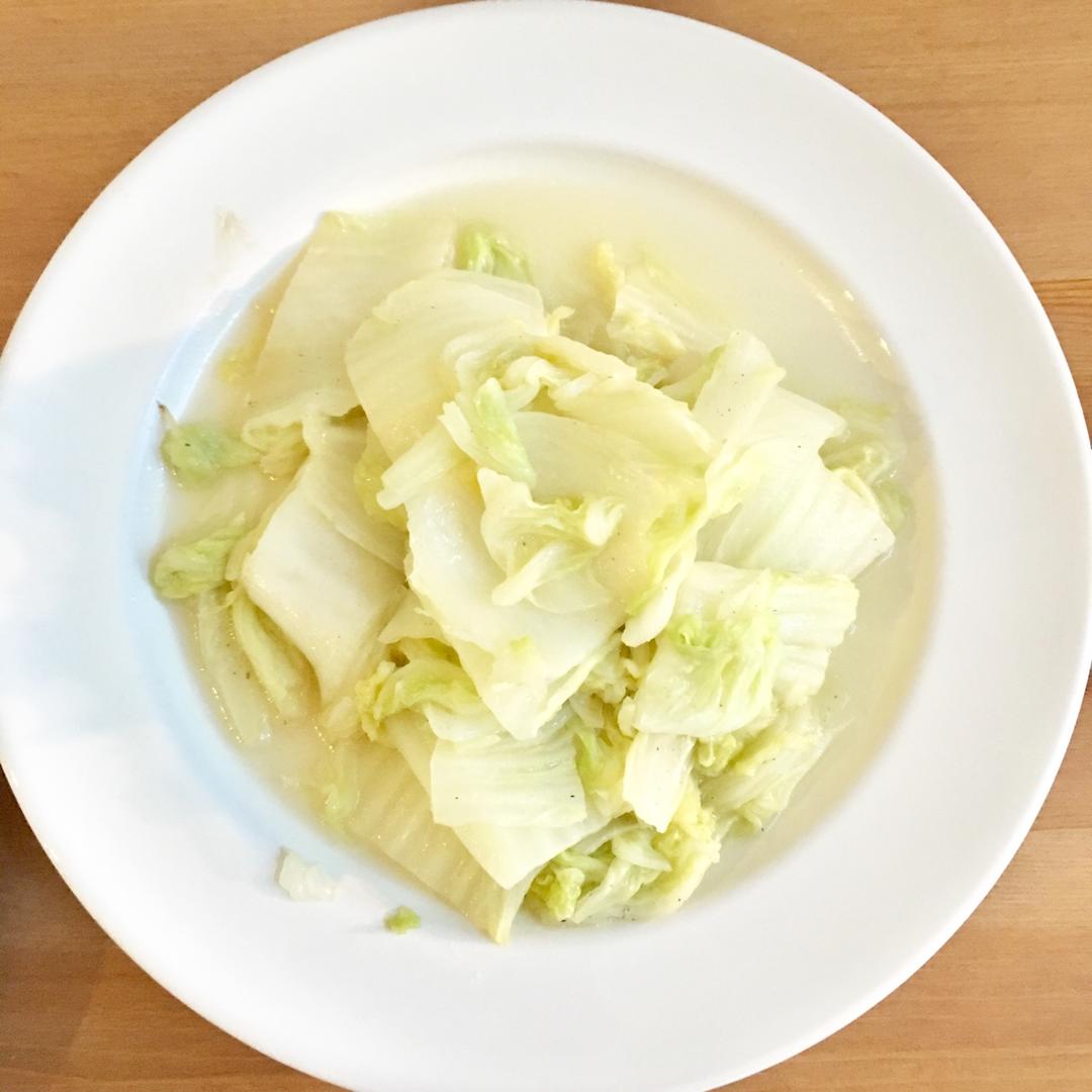 食物本身的味道—清炒白菜