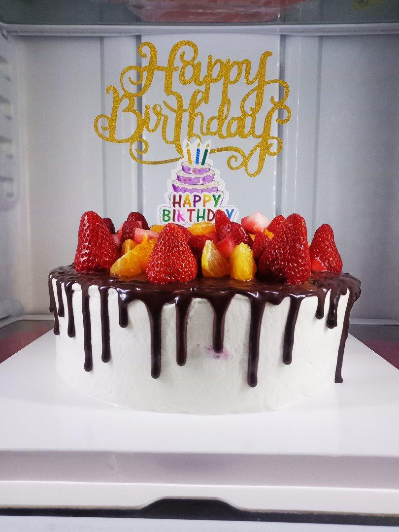 草莓蛋糕（自制草莓酱）