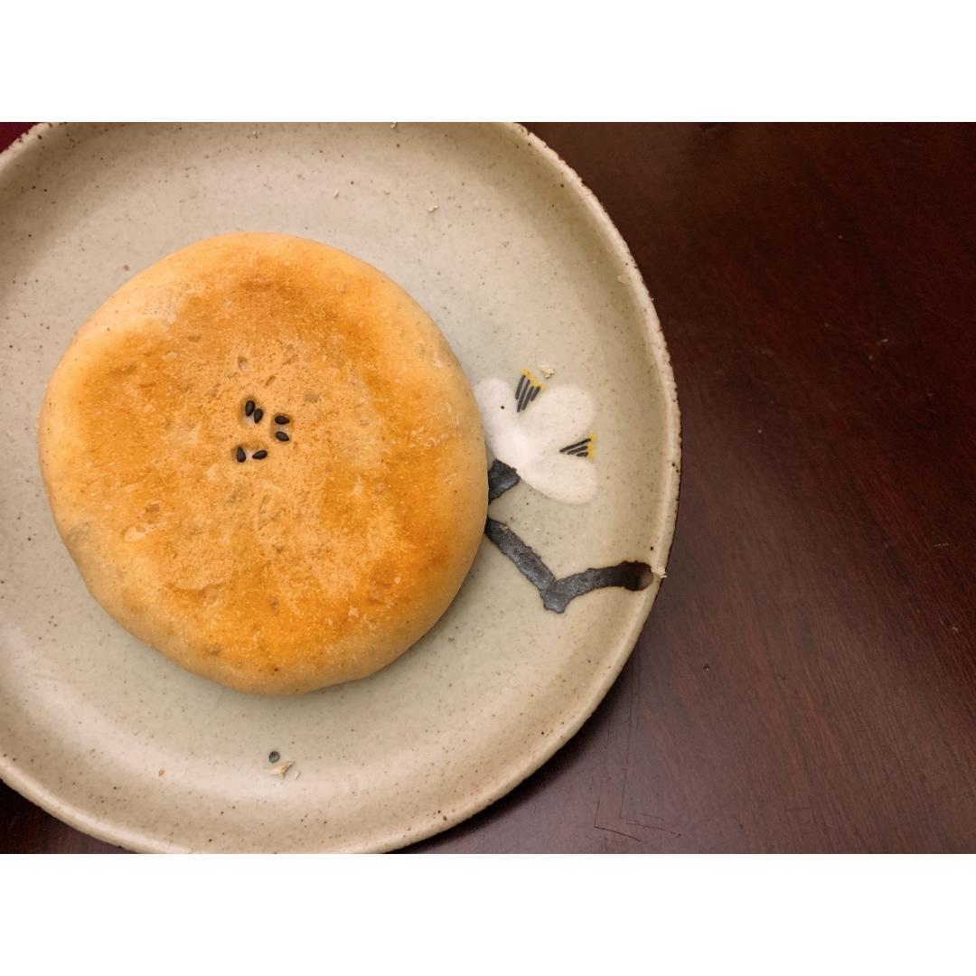 麻薯肉松红豆饼——网红陷薄皮轻热量大饼【轻卡小食】